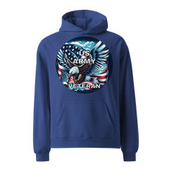 US Army Veteran Unisex Oversized Hoodie