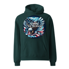 USMC Veteran Unisex Oversized Hoodie