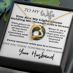 Forever Connected Love Knot Necklace For Your Wife