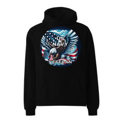 US Navy Veteran Unisex Oversized Hoodie