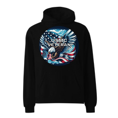 USMC Veteran Unisex Oversized Hoodie